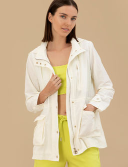 Ekru Standart Fit Mevsimlik Mont - Pierre cardin фото 3