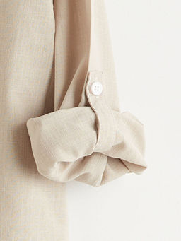 Uzun Kollu Erkek ?ocuk Poplin G?mlek