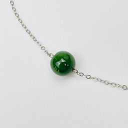 Кулон на цепочке из Нефрита 42 см +