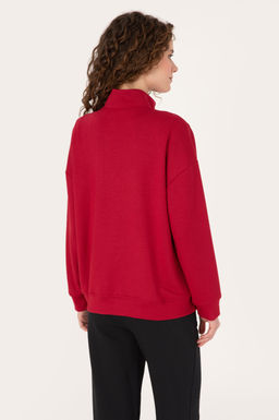 Kad_n Koyu Frambuaz Sweatshirt - U.s. polo assn фото 5