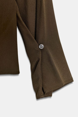 ZW COLLECTION DRAPED FLOWING BLOUSE