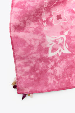 STONE PRINT SCARF - Zara фото 2