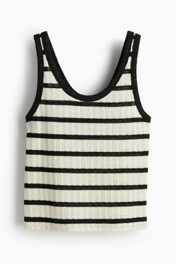 Top de tirantes en punto con textura - H&m фото 6