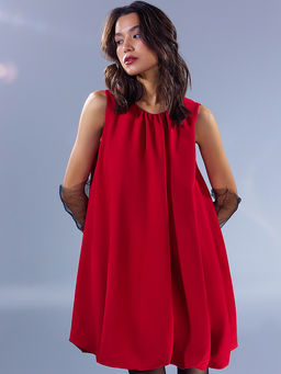 Платье женское новогоднее красное - Mark formelle фото 2