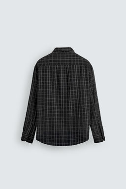 TEXTURED CHECK SHIRT - Zara фото 7