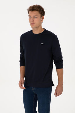 Erkek Lacivert Sweatshirt