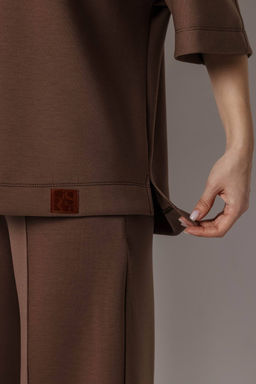 Блузка женская 4482/07/Коричневый