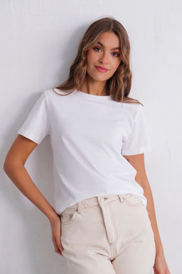 11080 Футболка базовая белая - Martichelli фото 4