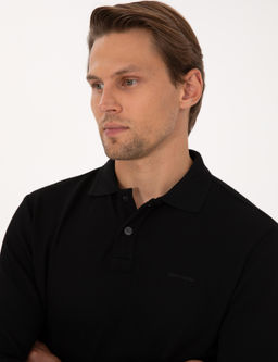 Siyah Regular Fit Sweatshirt - Pierre cardin фото 2