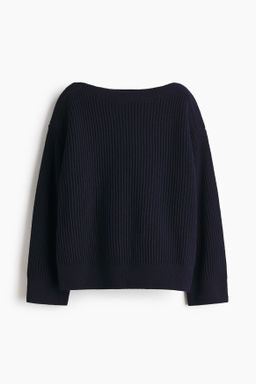 Jersey oversize en mezcla de lana