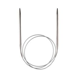 Спицы GAMMA круговые MKG сталь d 6.0 мм 80 см 1 шт с металлической леской фото 4