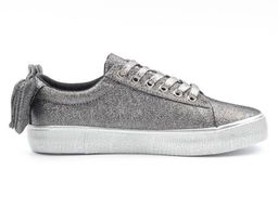03-YE475-2 BEIGE/GREY Кроссовки женские (натуральная кожа) - Фабричный китай фото 15