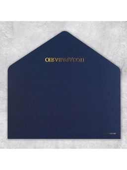 Цена за 2 шт. Конверт подарочный «Клетка», софт тач, тиснение, 19×9 см