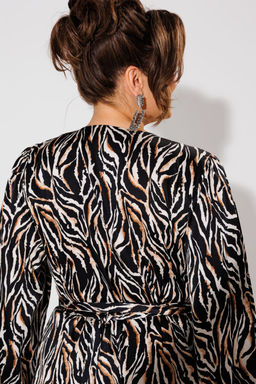 Блуза ANELLI 1735 африканская зебра  фото 5