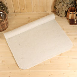 Коврик лежак для бани Классика 70х200 см светлый