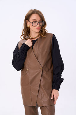 Жилет NIKVA н709-5 шоколад