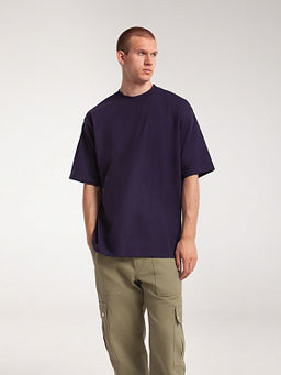 Футболка ЗАПОРОЖЕЦ Blank oversize VIOLET  фото 4