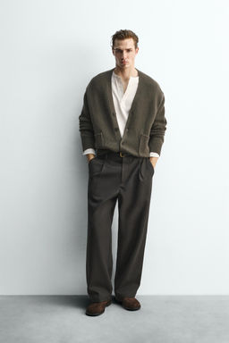 WOOL - CASHMERE LIMITED EDITION CARDIGAN