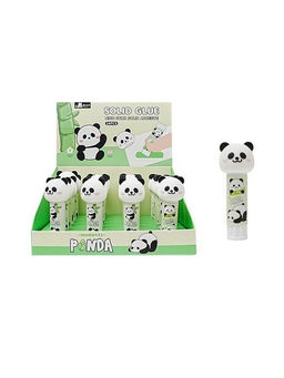 Клей канцелярский "Panda", mix (9 г), шоу-бокс 24 шт