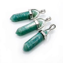 Подвеска маятник Амазонит камень удачи и новых возможностей 3см