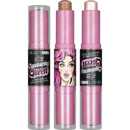 Beauty Bomb Стик для контуринга двухсторонний/ Contouring & highlighting stick Countouring Queen / тон / shade 02