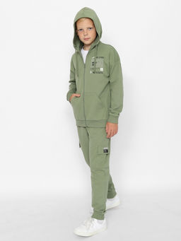 CRB wear/CWJB 63670-35-383 Толстовка для мальчика,хаки/Ex.Cherubino  фото 3
