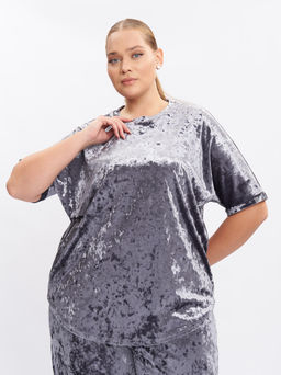 Бархатный костюм KO42911GRY23 - Артесса фото 2