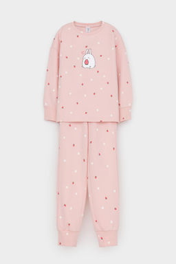 Crockid _ К 1581/тропический персик,клубничный мусс пижама дет