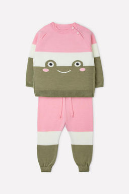 К 855/ш/светло-розовый,светлая полынь комплект д/дев яс