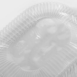 Цена за 420 шт. Контейнер одноразовый с неразъёмной крышкой, РКС, 750 мл, пластик, 17.6×14.7×6.4 см, прозрачный