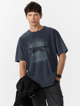 Футболка мужская серая с принтом и надписью Volkodav - Mark formelle фото 7