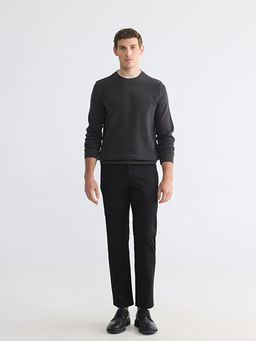 Bisiklet Yaka Erkek Sweatshirt