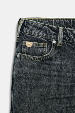 Z1975 STRAIGHT JEANS WITH TURN-UP HEMS