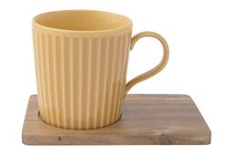 Набор кружек Время отдыха, синяя, жёлтая, 0,38 л, 2 шт - Easy life фото 3