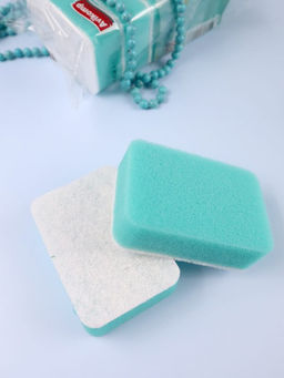 Avikomp губки д/посуды "Завтрак у Тиффани" 7х10х3см (5шт) бирюзовые