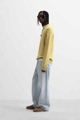 TEXTURED WASHED SWEATER - Zara фото 13