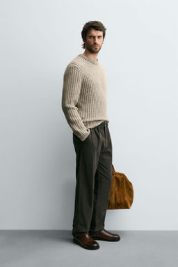 RIBBED TEXTURED JUMPER - Zara фото 4