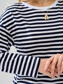 Лонгслив тельняшка 100% хлопок - Оптима фото 6