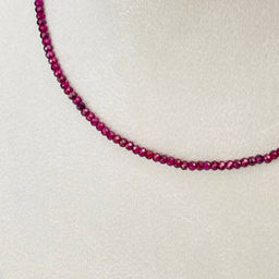 Колье из Граната (Альмандин)