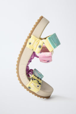 SANDALIA T?CNICA BANDANA / Multicolor - Zara фото 8