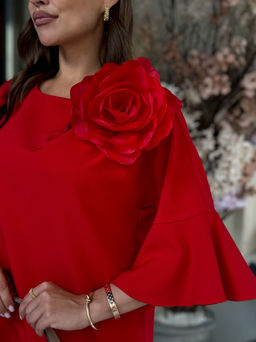 Платье DilanaVIP 2075-Р красный