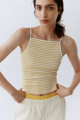 Top de canal? con tirantes finos - H&m фото 6