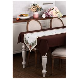 ДОРОЖКА НА СТОЛ CELEBRATION, 45Х188СМ, БЕЖЕВЫЙ, 100
