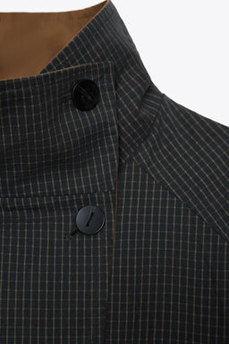 ZW COLLECTION REVERSIBLE SHORT TRENCH COAT - Zara фото 4