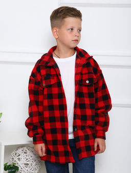 РБ013 Рубашка Мейн (красный) - Милаша фото 9