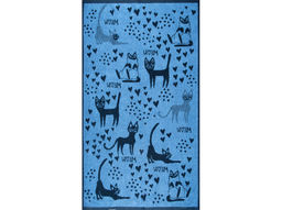 Полотенце махровое 6с103.412ж1 Грация (темно-синий6) 50х90см