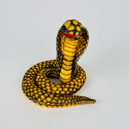 Мягкая игрушка змея - Кобра 20 см - Storyland фото 15