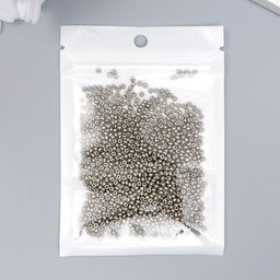 Бисер стекло 11/0 Металлик. Светлая бронза 10 гр - Simaland фото 3