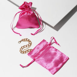 Цена за 50 шт. Мешочек подарочный атласный, 7x9см, цвет лиловый