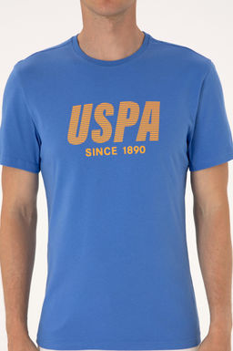 Erkek Regular Fit Bisiklet Yaka _ndigo Ti__rt Sepette S_rpriz _ndirim - U.s. polo assn фото 6